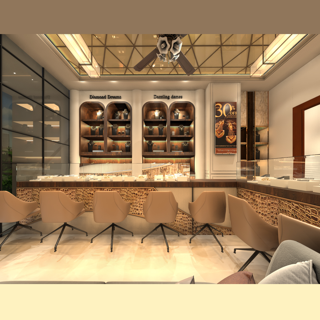 Jewellry Shop Interior 